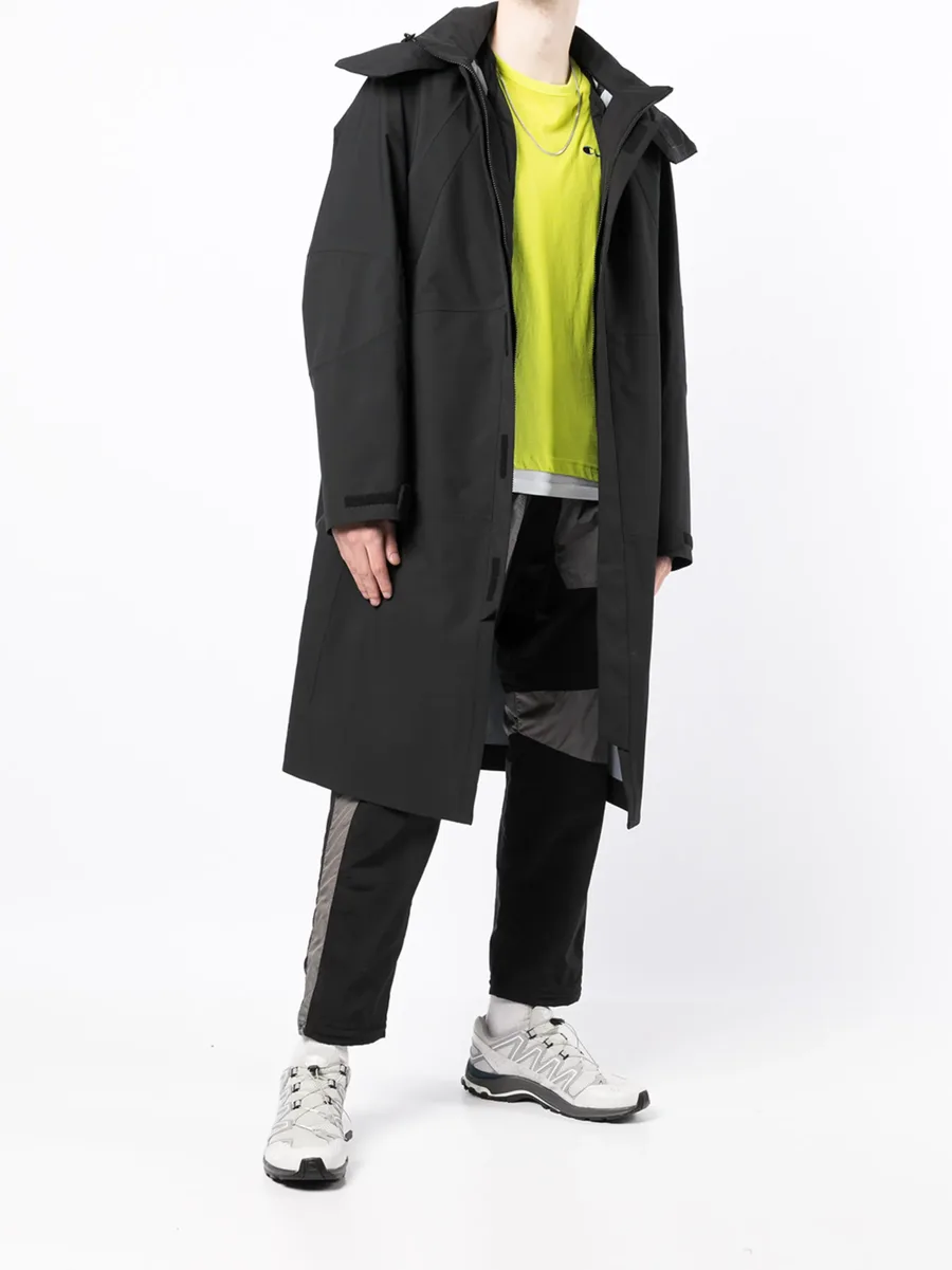 logo-patch hooded jacket 4