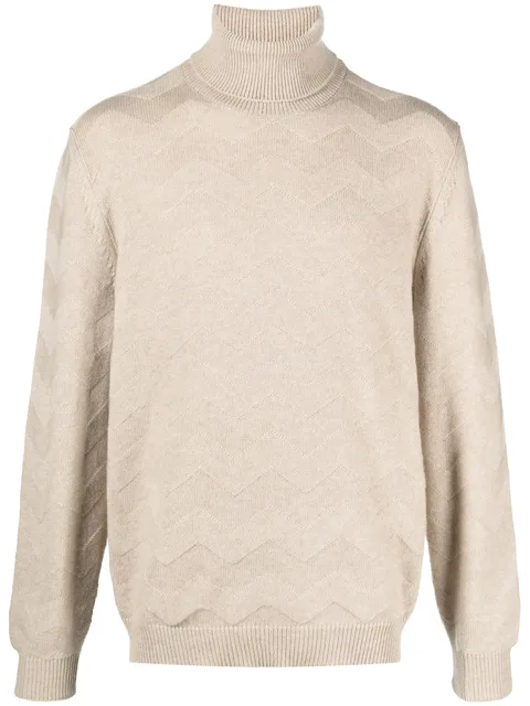 Jersey cashmere jumper