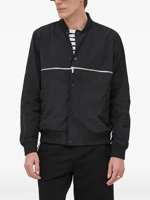 zip-up bomber jacket