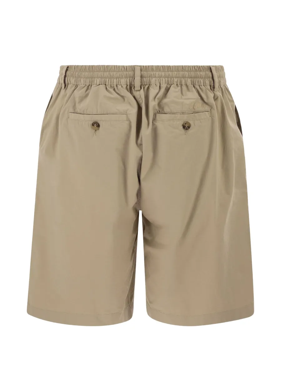 elasticated-waist chino shorts 4