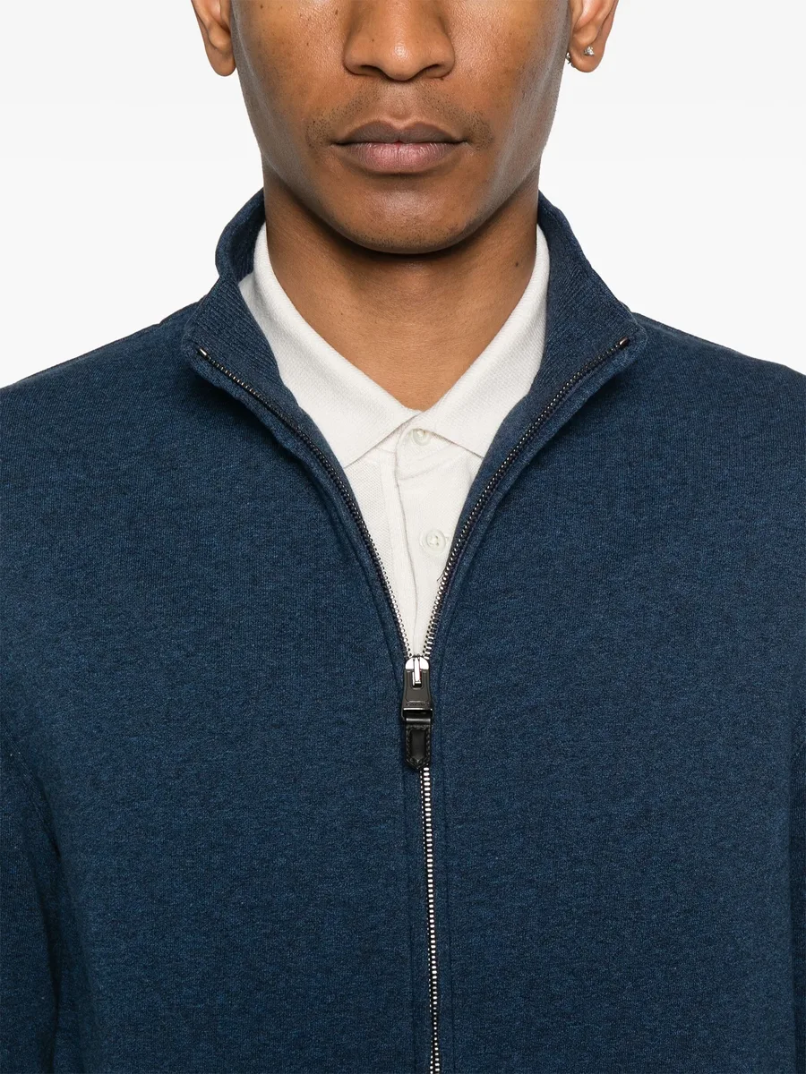 mélange-effect sweatshirt 9