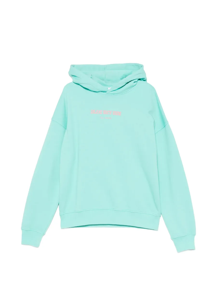 graphic-print cotton hoodie 2