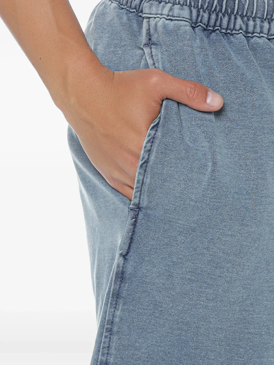 elasticated-waistband shorts 8