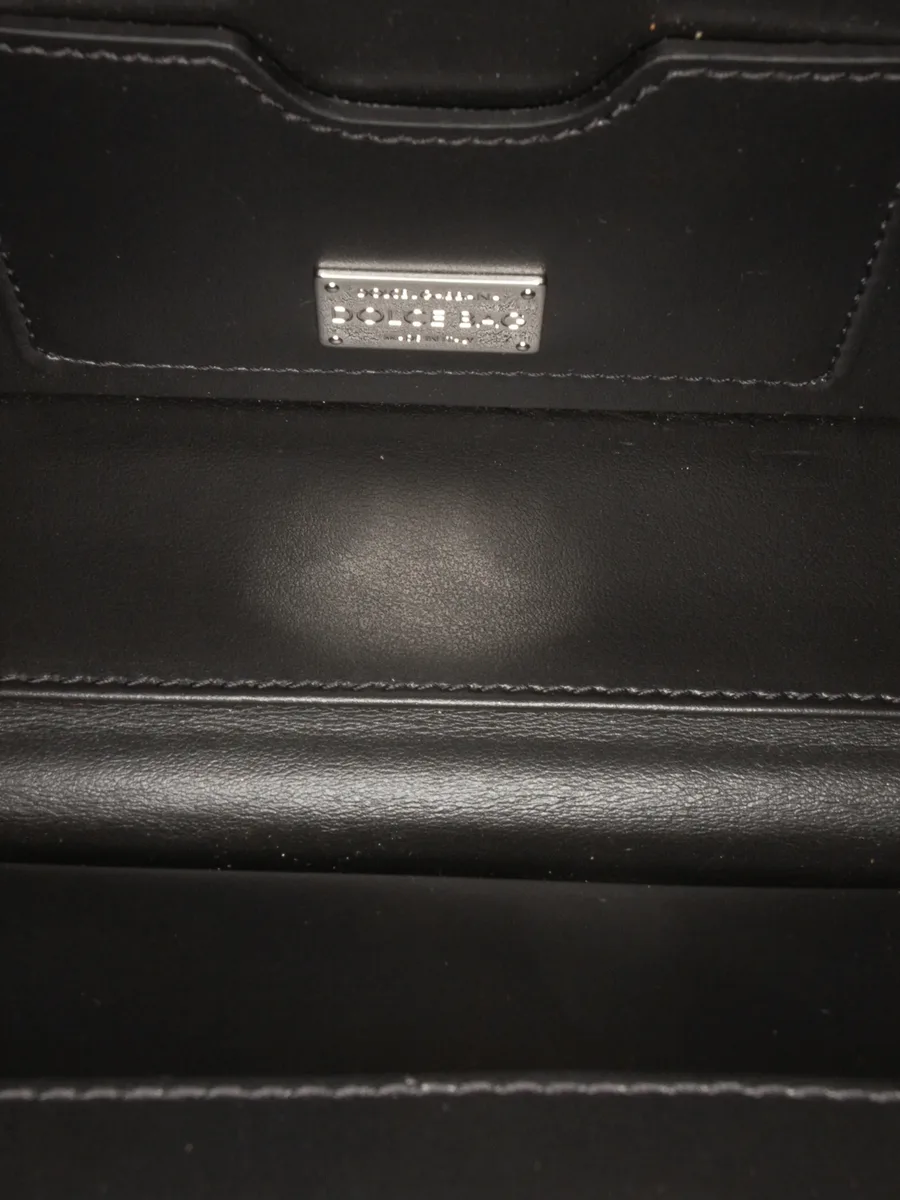 сумка на плечо Dolce Box Bag со стразами (2010-2025 годы) 10