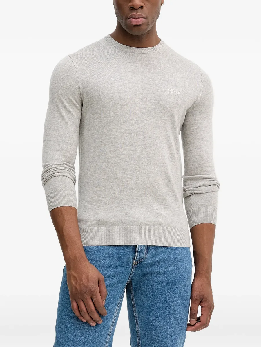 Daniel logo-detail sweater 2