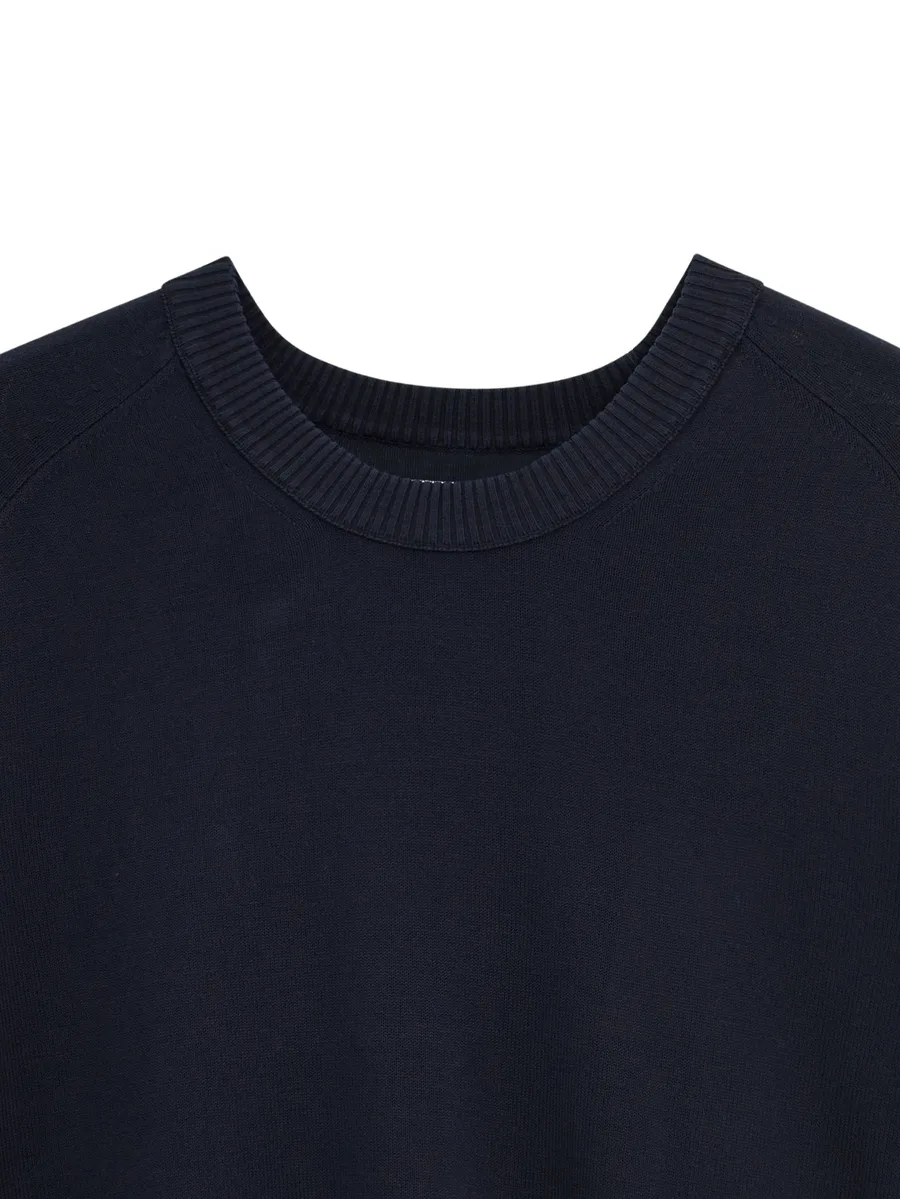 lens-detail long-sleeve sweater 6