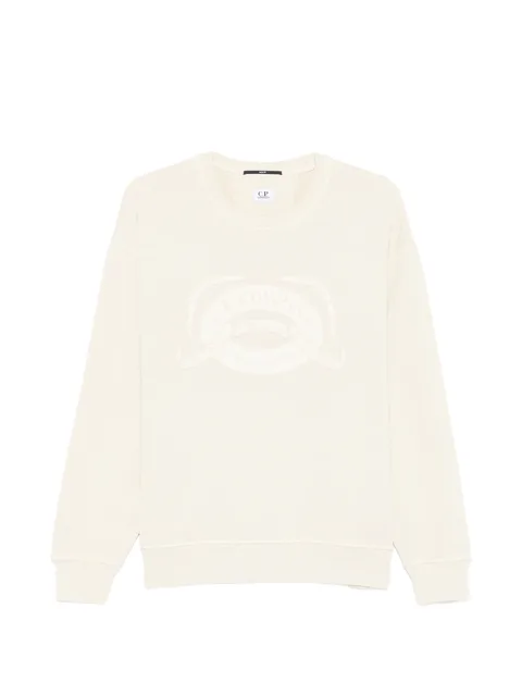 logo-print sweater