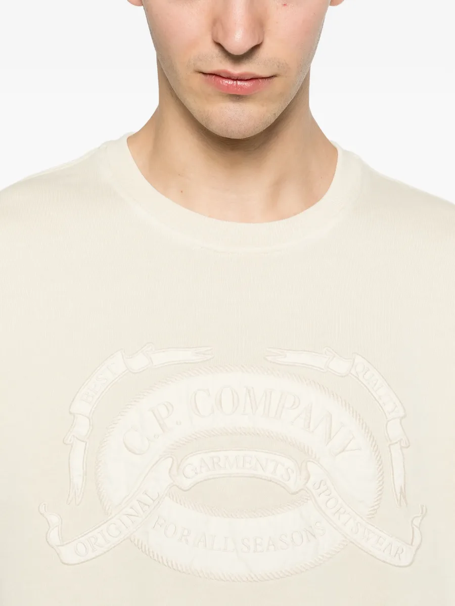 logo-print sweater 10