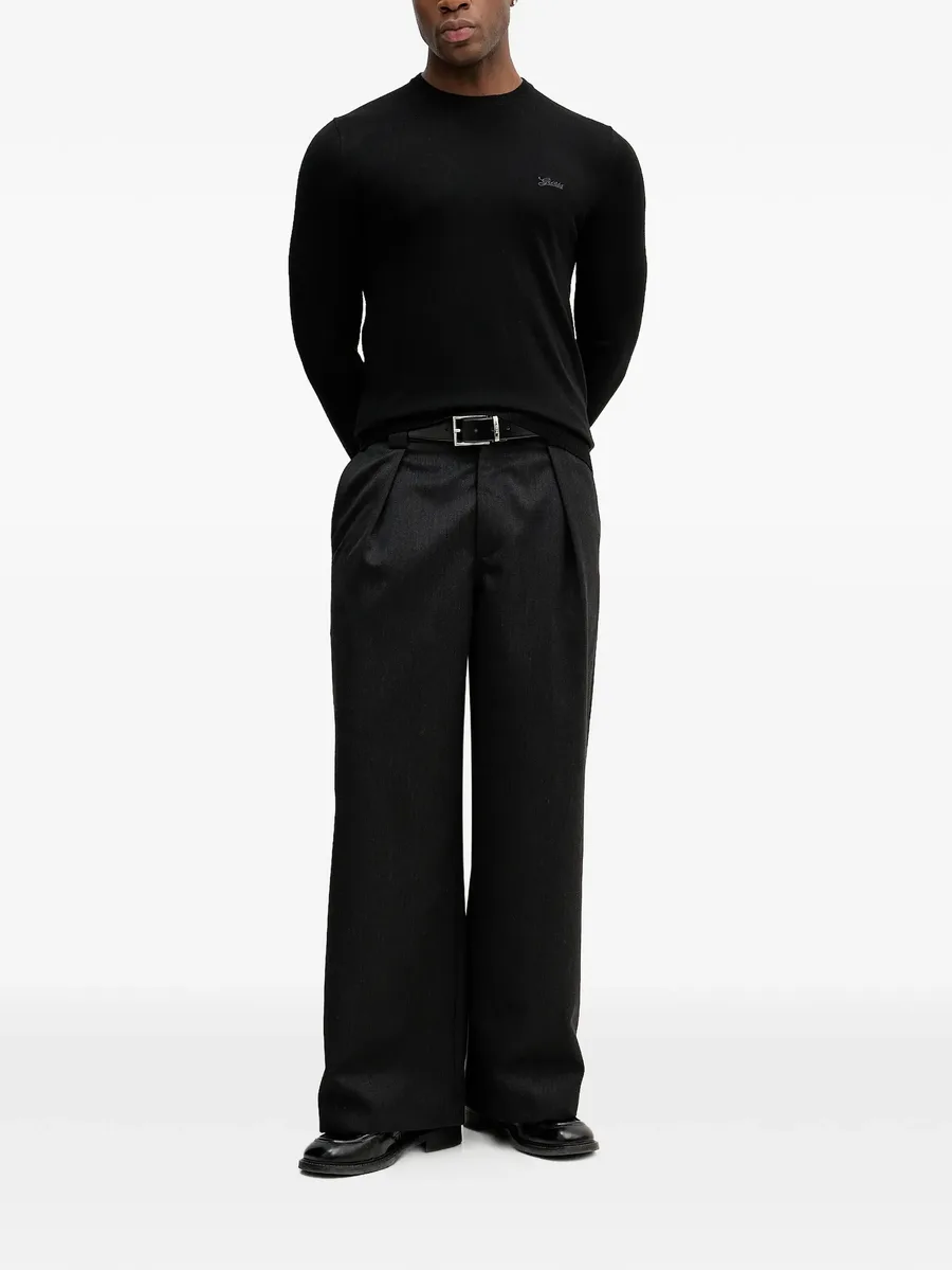Daniel logo-detail long-sleeve sweater 4