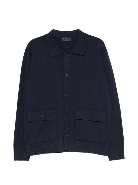 buttoned cardigan
