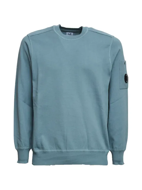 pocket crewneck sweater
