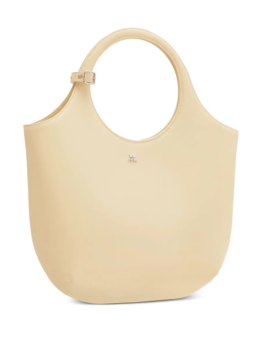 medium Holy leather tote bag 8