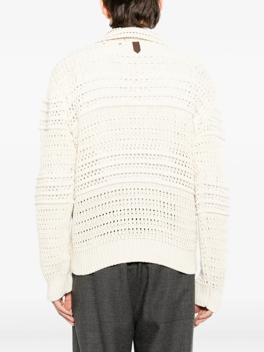 zip knitted cardigan 8