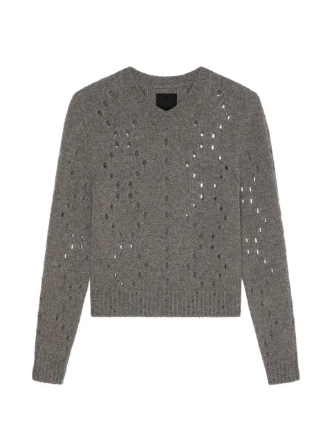 V-neck sweater
