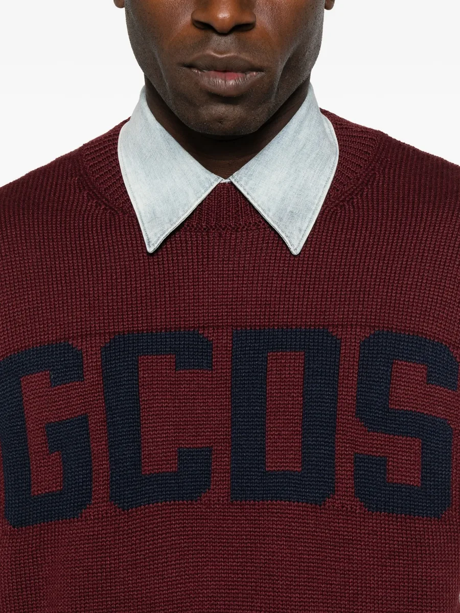 crew-neck stripe-detail sweater 10