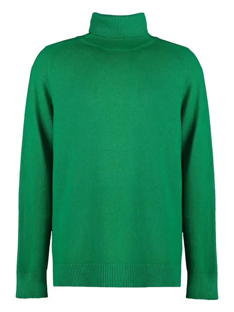 roll-neck sweater