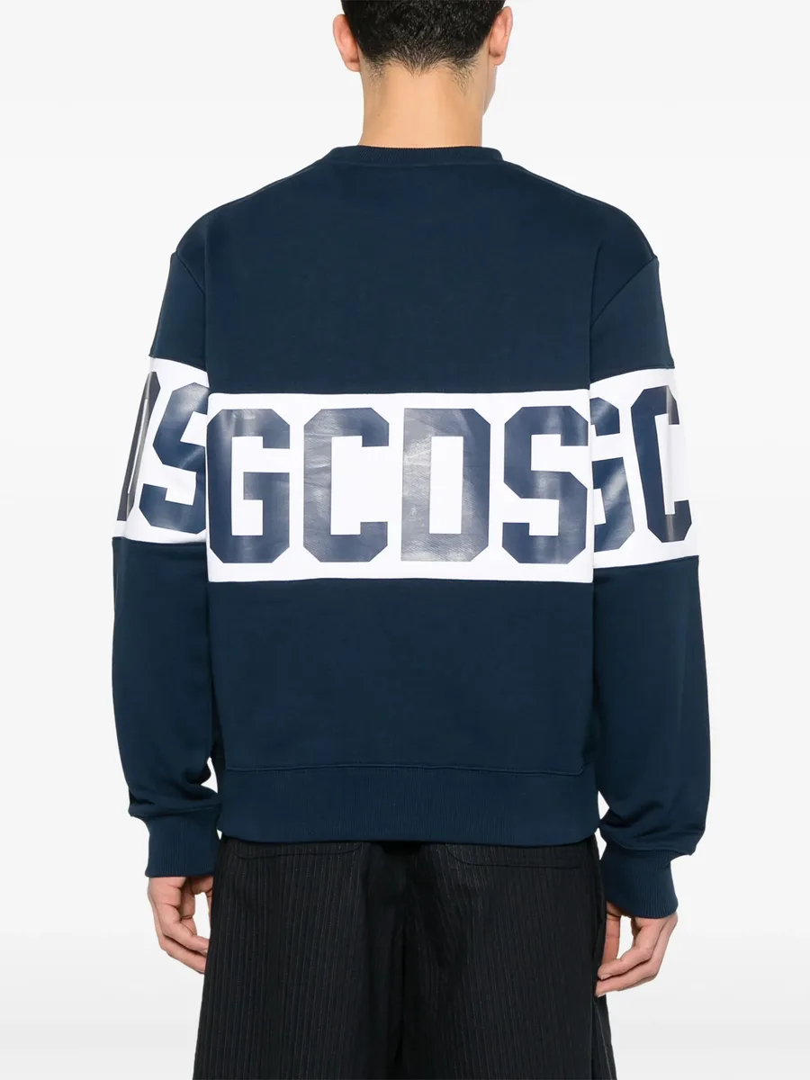 logo-band sweatshirt 8