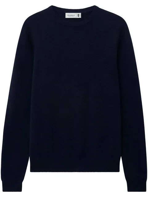 round-neck cashmere jumper