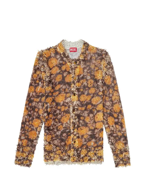 K-LInnus floral-pattern cardigan