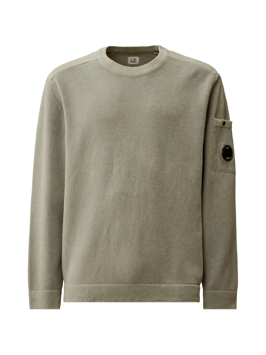 patch-pocket crew-neck sweater 2