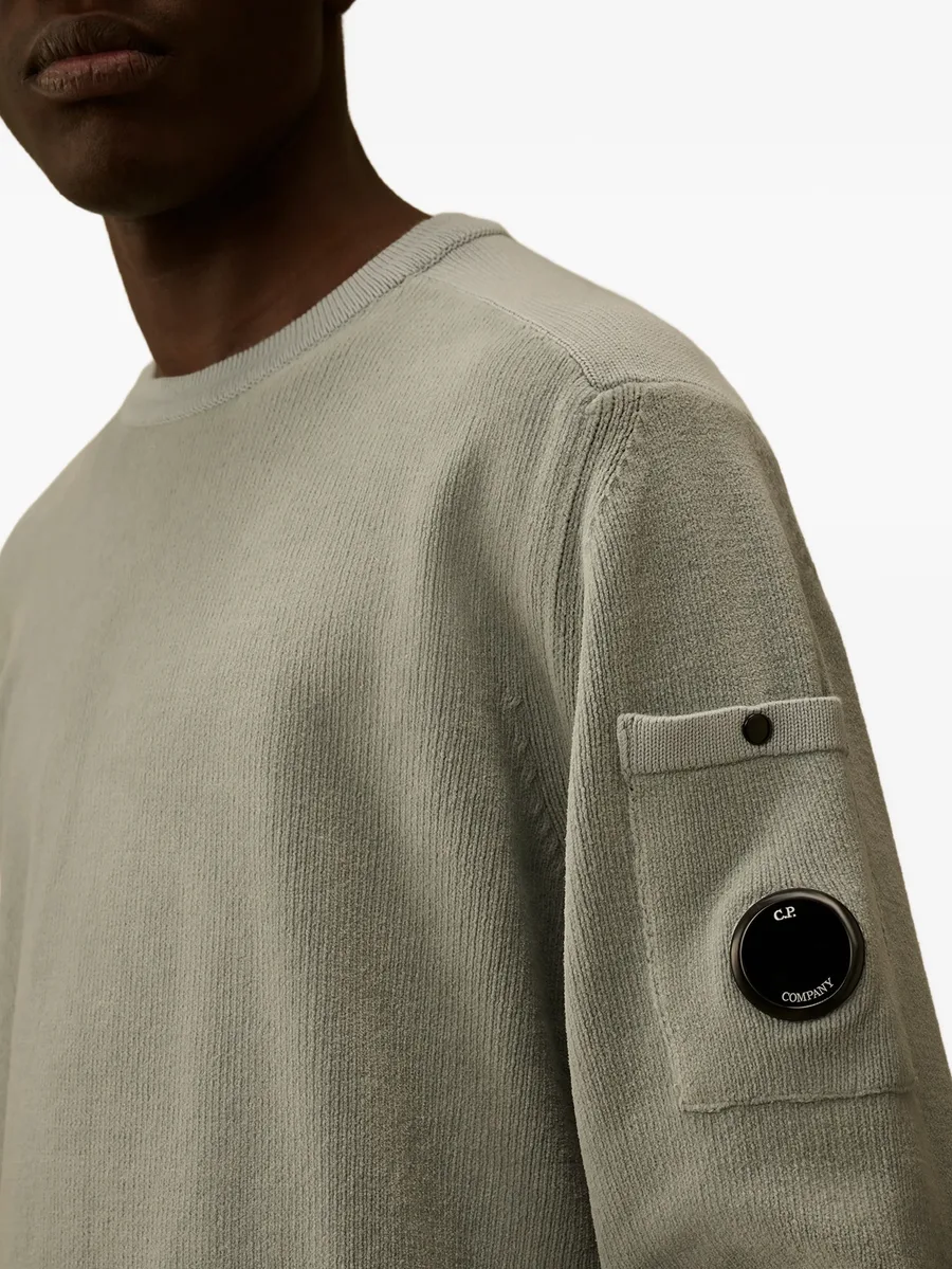 patch-pocket crew-neck sweater 11