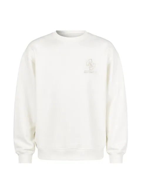 embroidered-logo sweater
