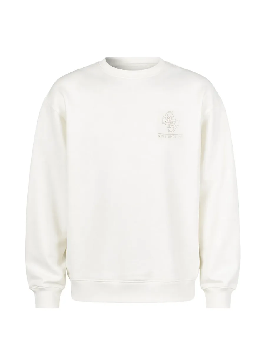 embroidered-logo sweater 2