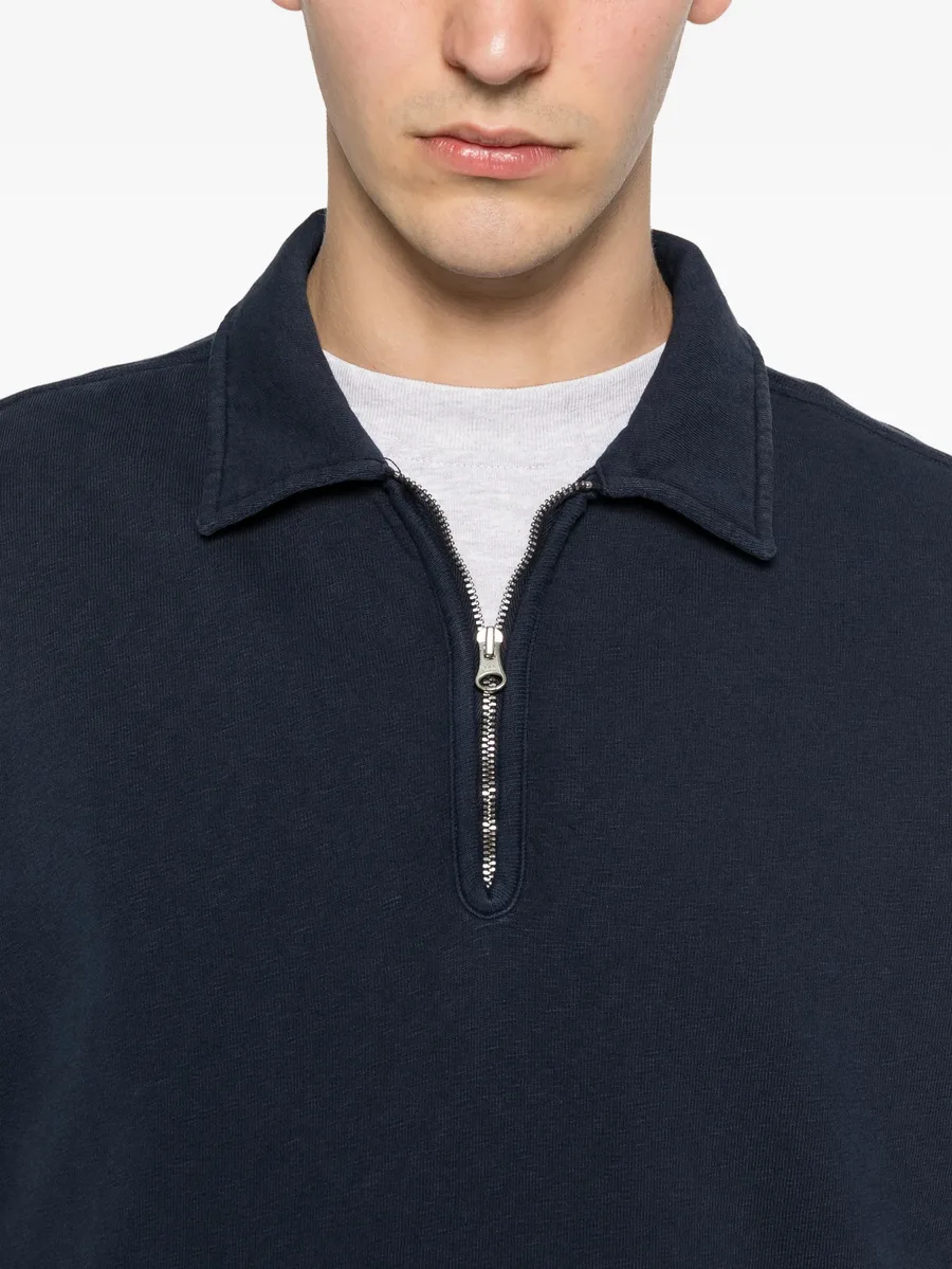 zip-fastening pocket sweatshirt 9