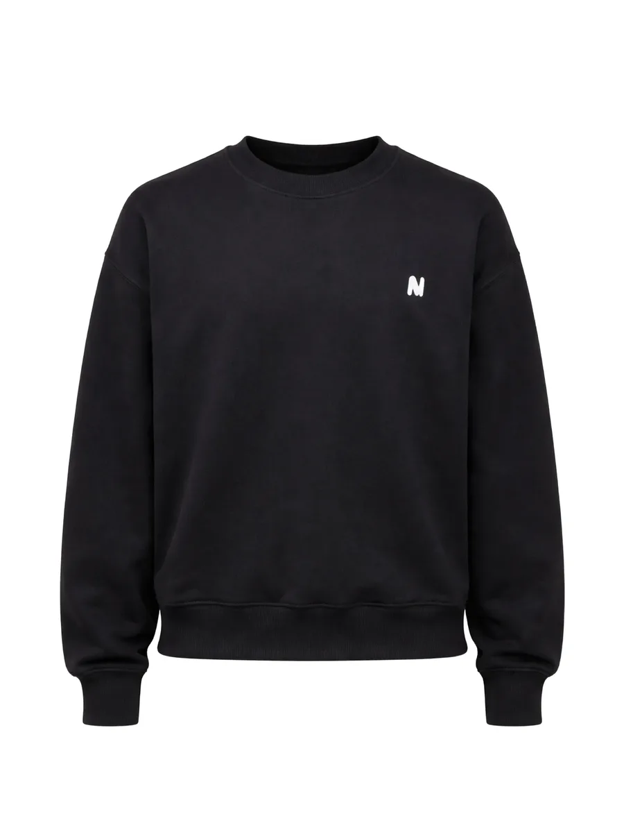 logo crew neck sweater 2