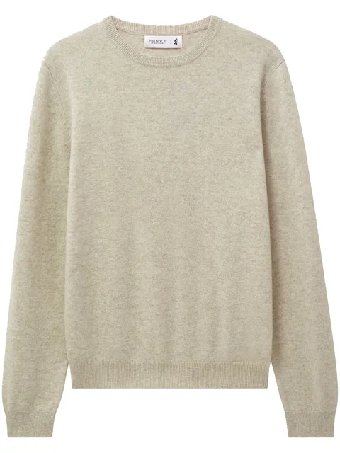 round-neck cashmere jumper