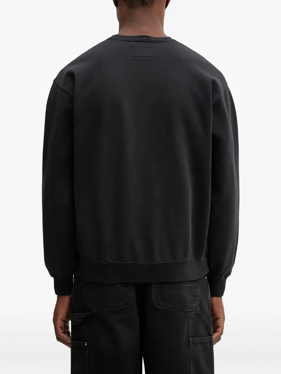 graphic crew-neck sweatshirt 8