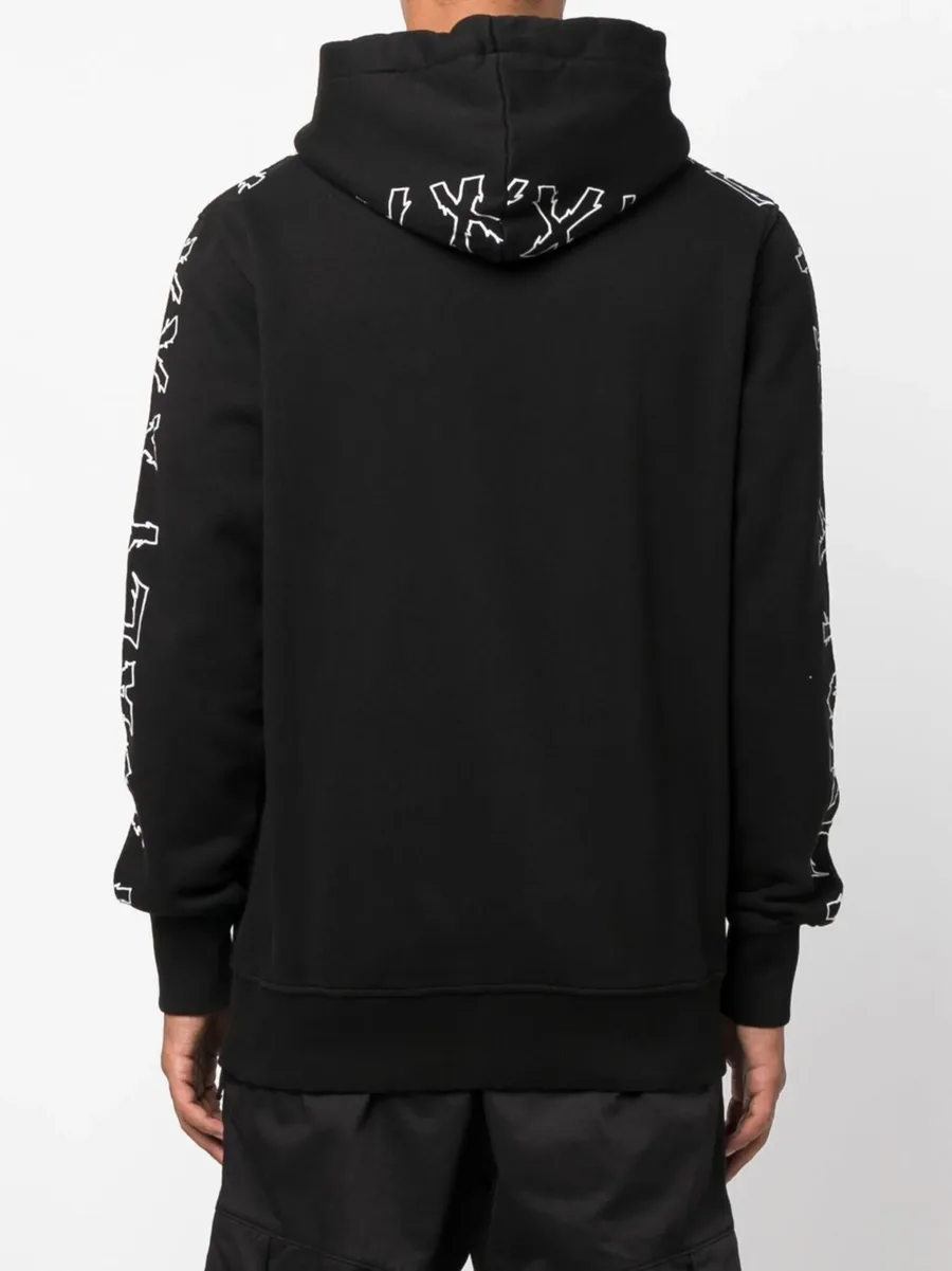 logo-print hoodie 8