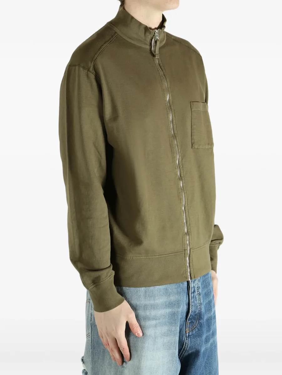 light fleece zip-up sweatshirt 6