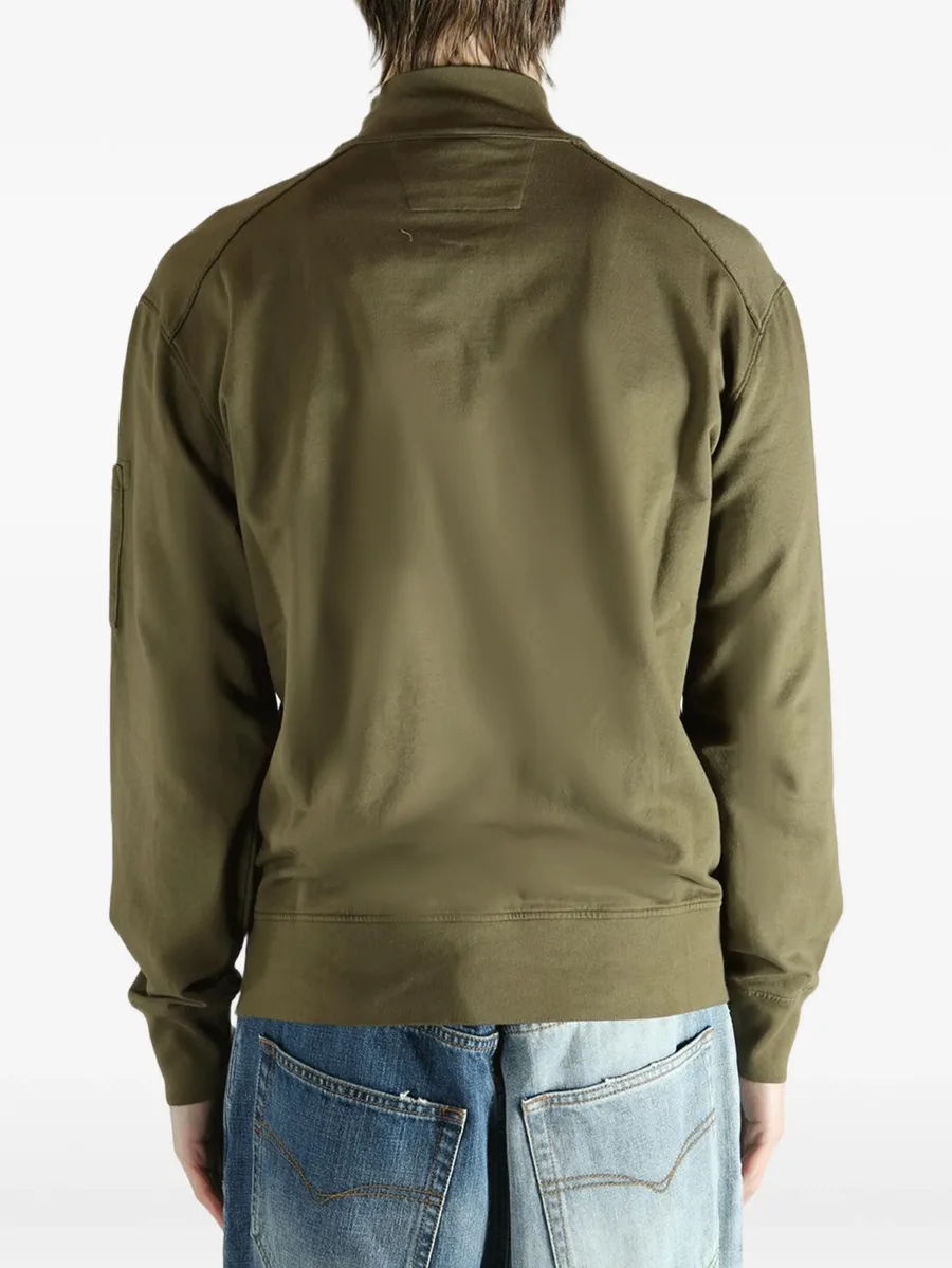 light fleece zip-up sweatshirt 7