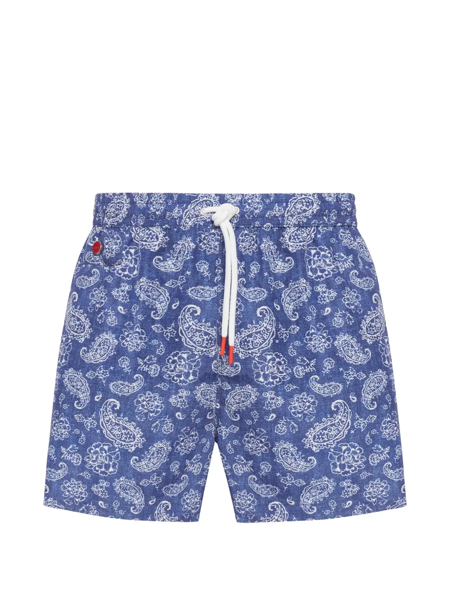 paisley swim shorts 2