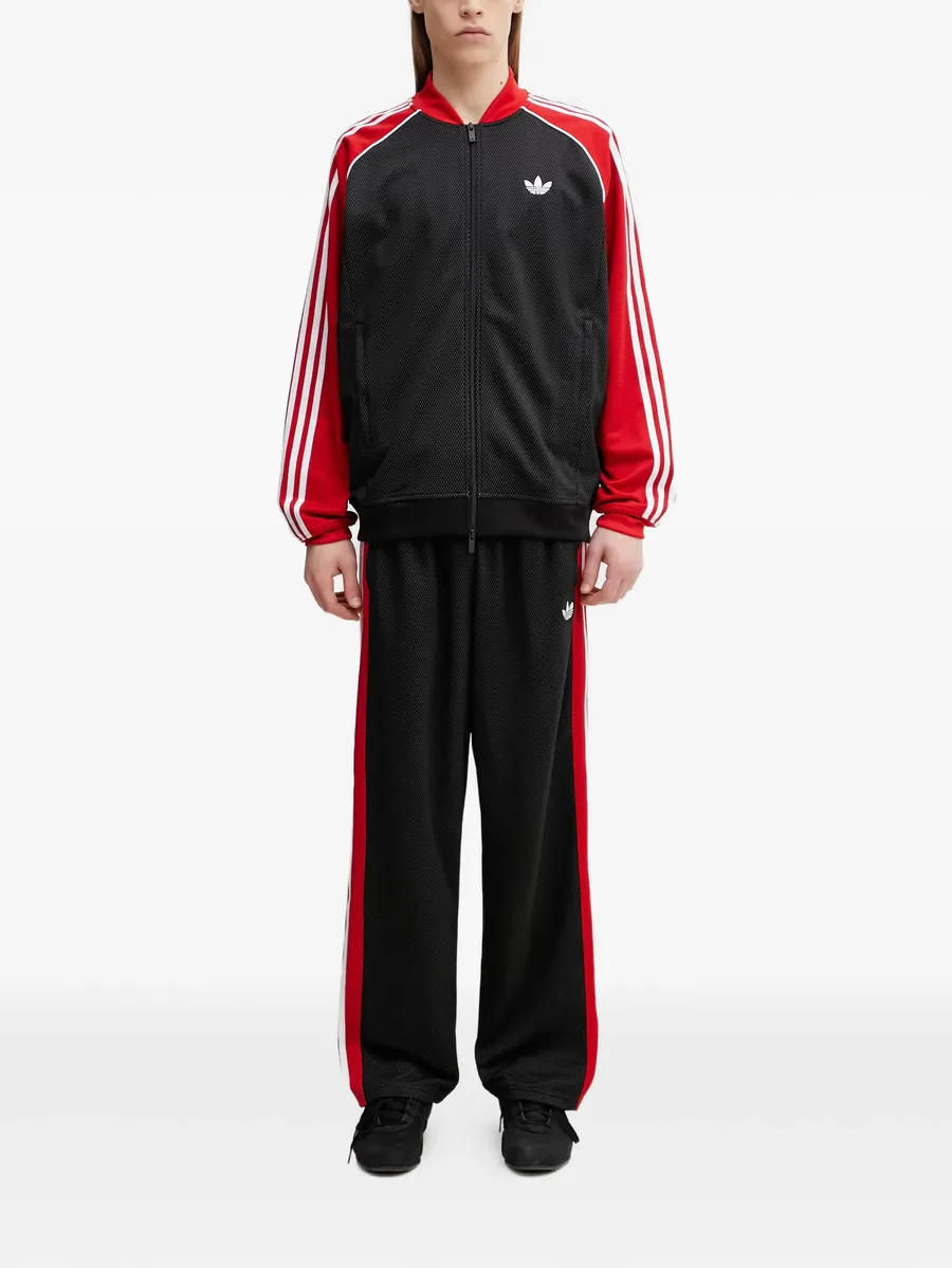 SST logo-stripes zip-up sweatshirt 3