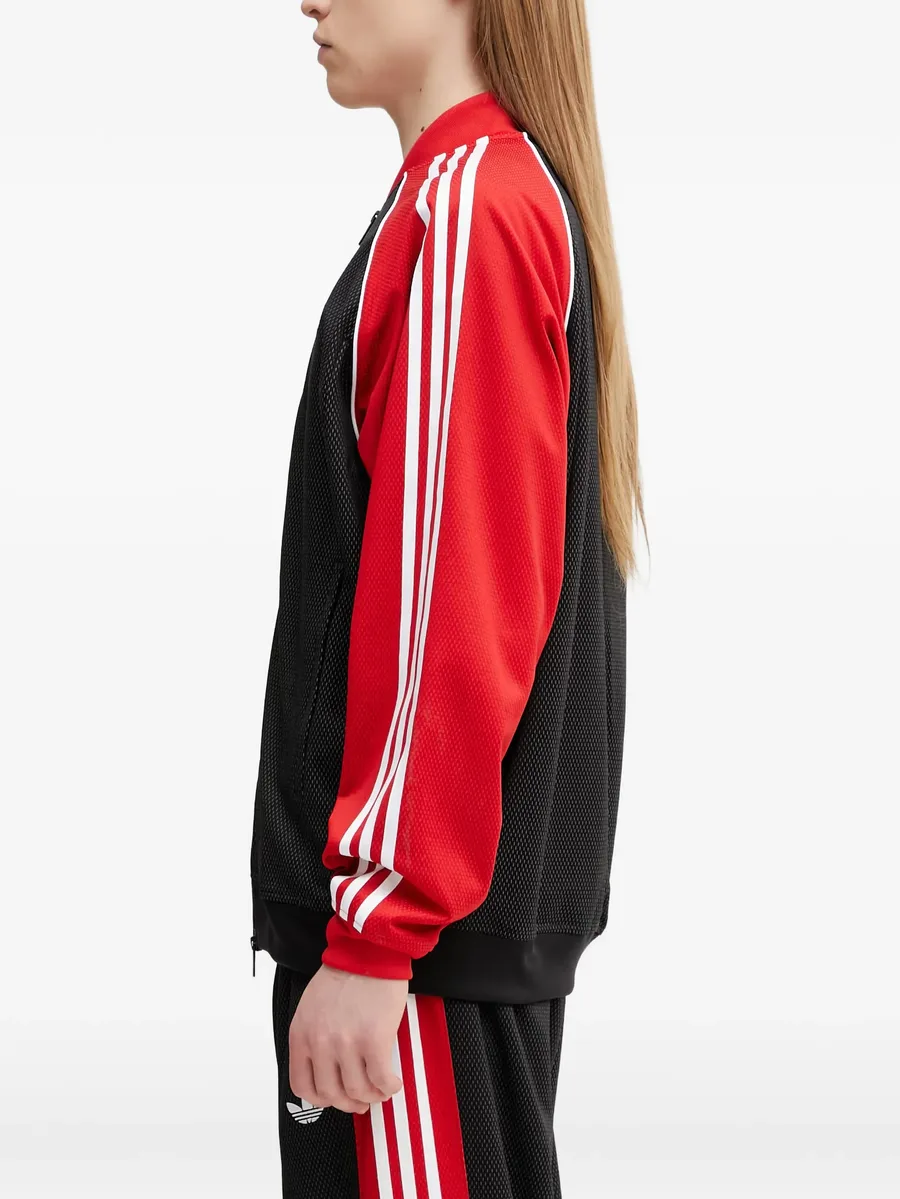 SST logo-stripes zip-up sweatshirt 5