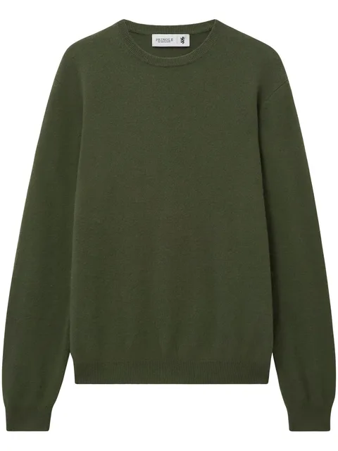 round-neck cashmere jumper