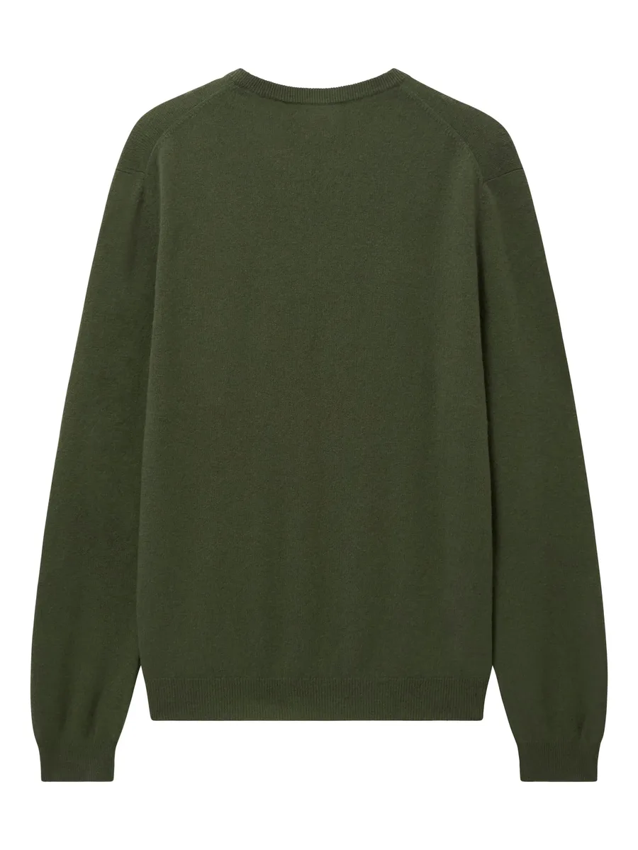 round-neck cashmere jumper 4