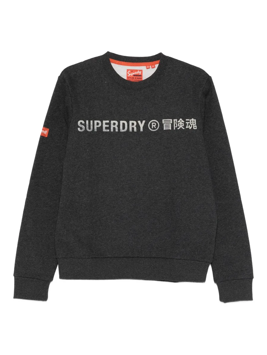 logo-print crew-neck sweatshirt 2