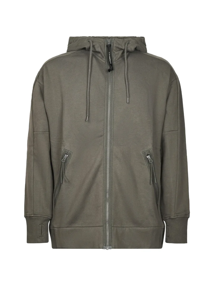 Goggle zip-up sweatshirt 2