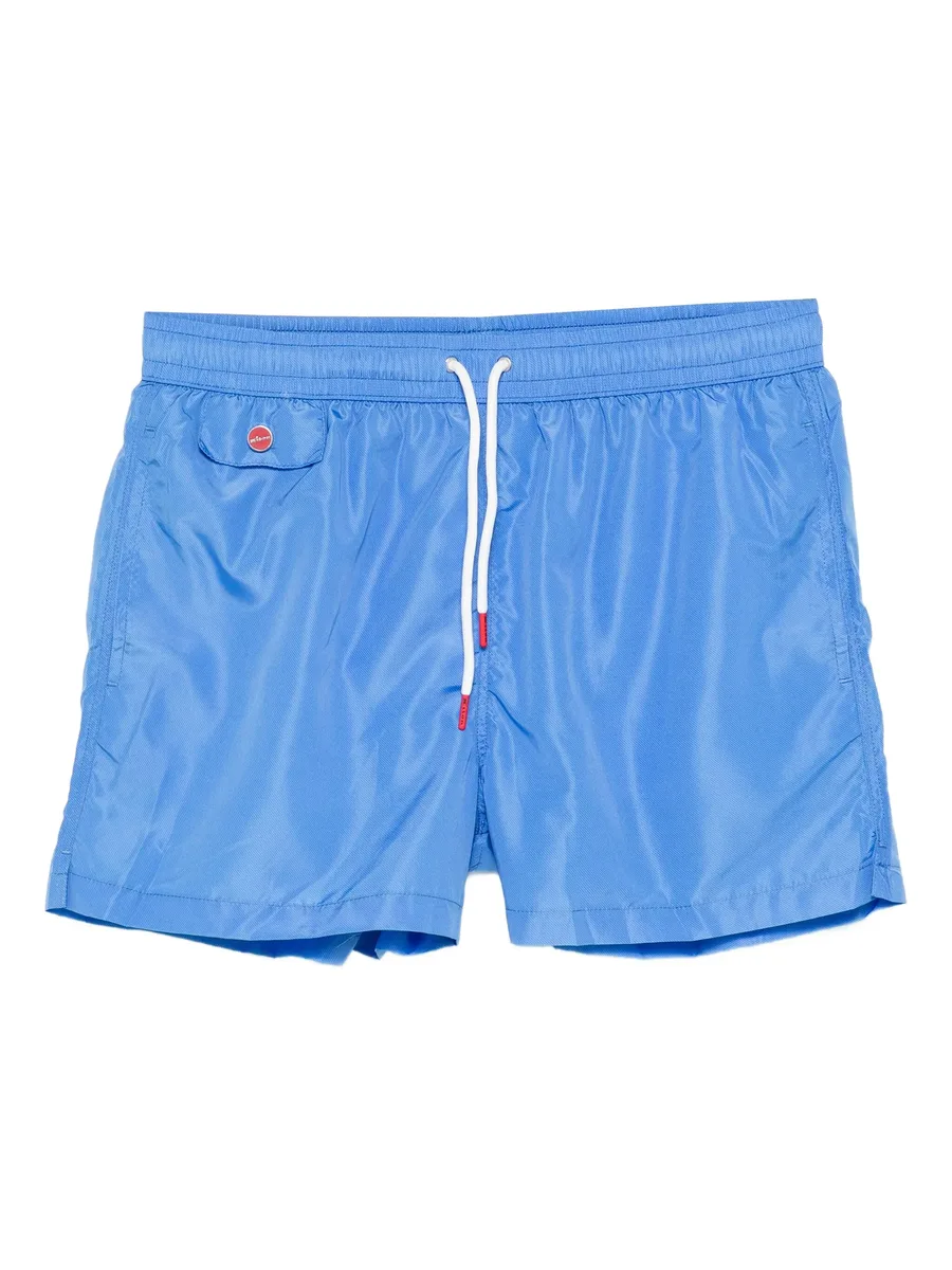 drawstring-waist swim shorts 2