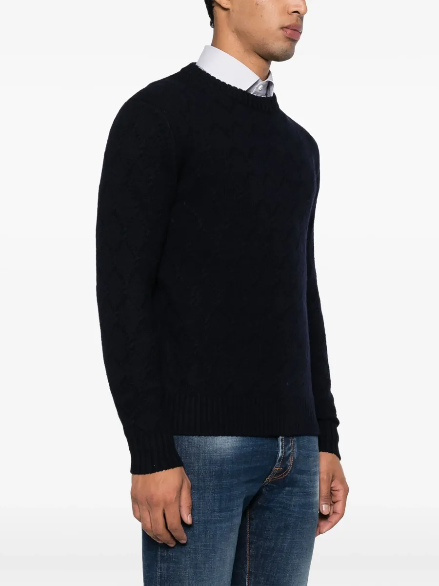 crew-neck merino wool jumper 6