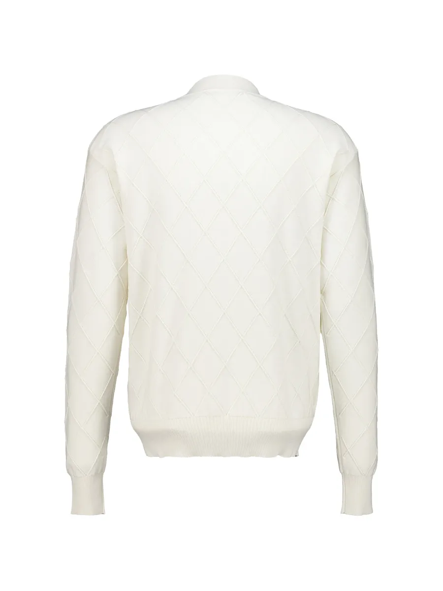 quilted knitted sweater 4