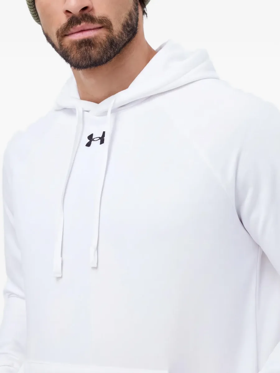 logo-embroidered hoodie 8