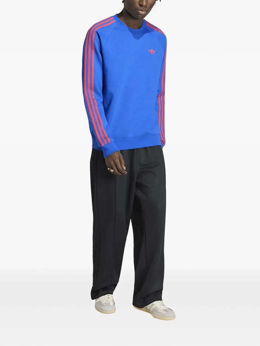 свитер с круглым вырезом и полосками 3-Stripes 3