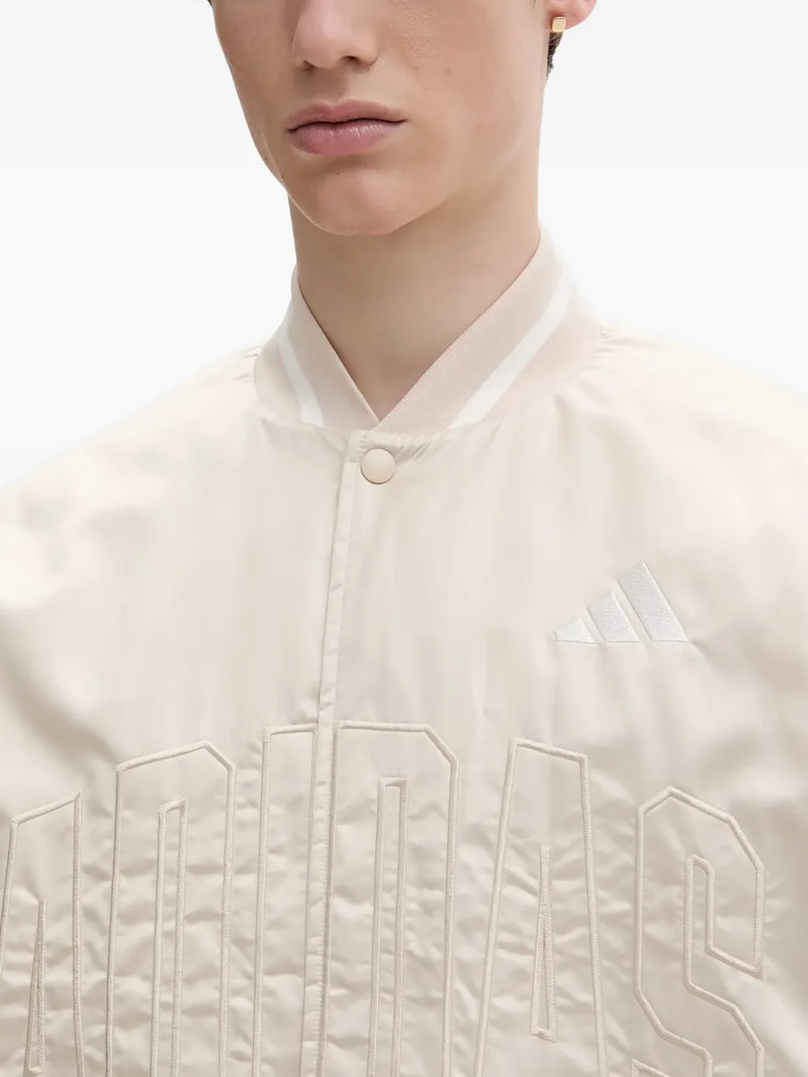 Stadium logo-lettering bomber jacket 7
