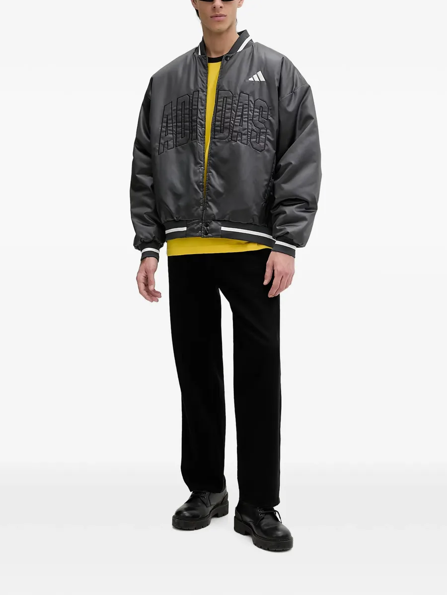 Stadium logo-embroidered bomber jacket 3
