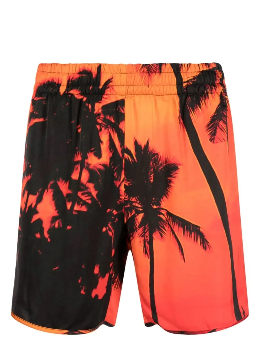 palm-tree print swim shorts 2
