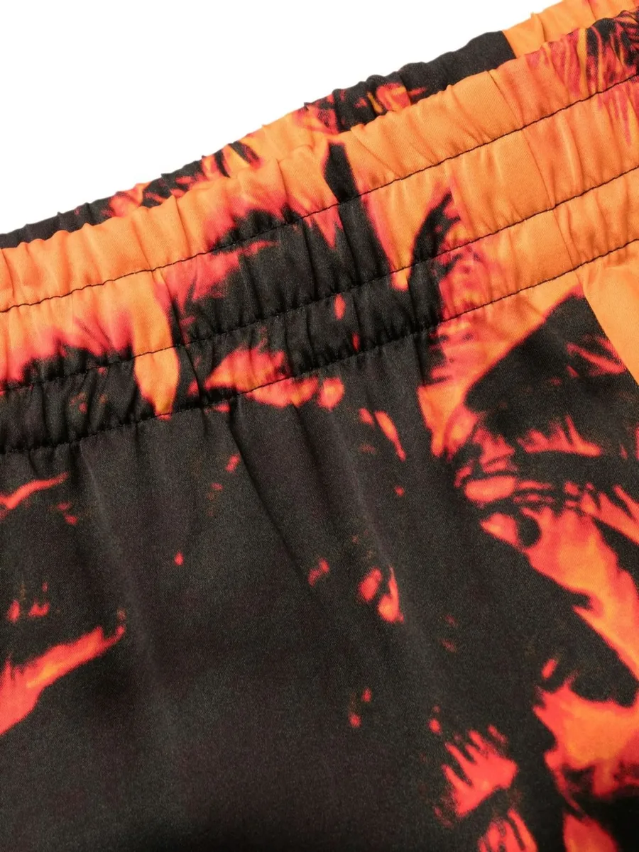 palm-tree print swim shorts 6